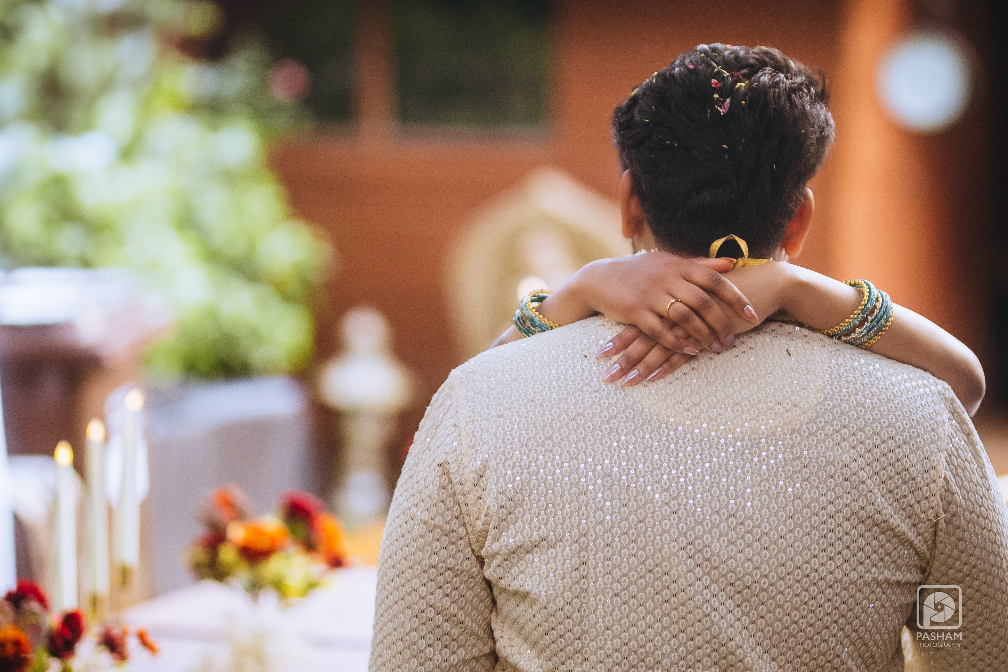 Epic Luxury Indian Wedding Couple Editorial Portrait
